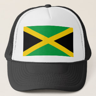 Jamaican flag trucker hat