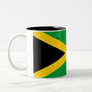Jamaican Flag Two-Tone Coffee Mug