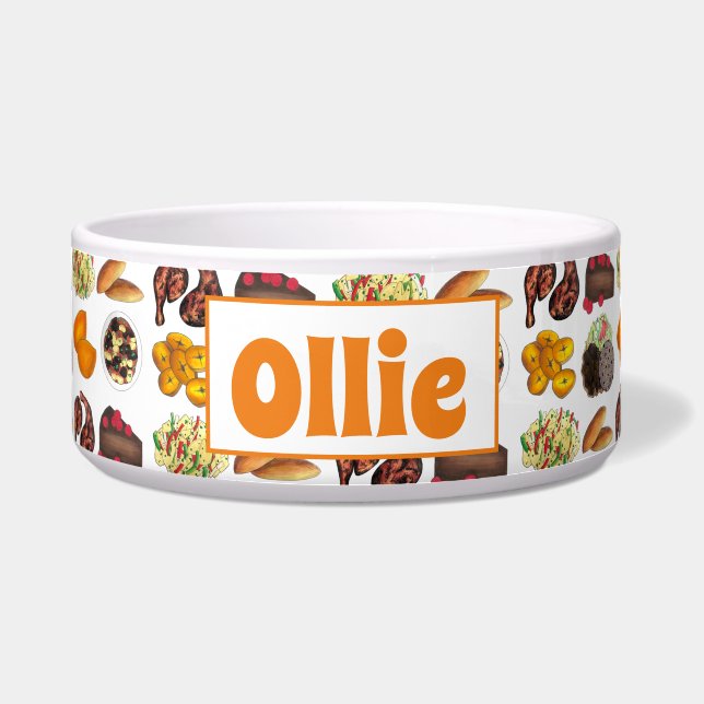 Jamaican Foods Caribbean Island Cuisine Print (Front)