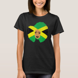 Jamaican Girl Proud Jamaica Women Vintage Jamaica T-Shirt