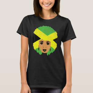 Jamaican Girl Proud Jamaica Women Vintage Jamaica T-Shirt