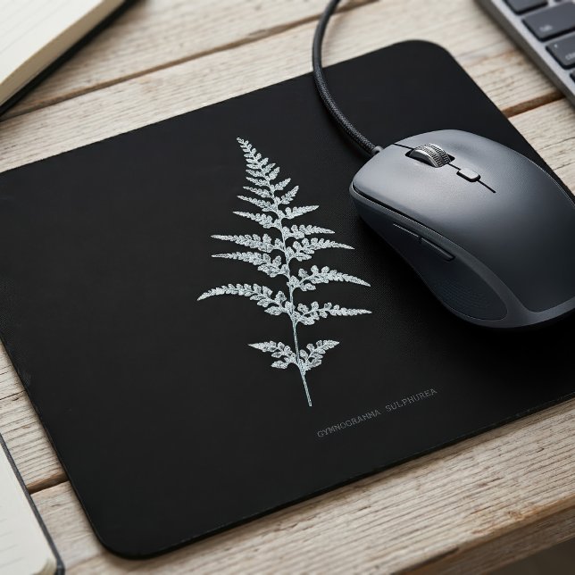 Jamaican Goldback Fern, Gymnogramma Sulphurea Mouse Mat (Jamaican Goldback Fern, Gymnogramma Sulphurea. Mouse Pad)