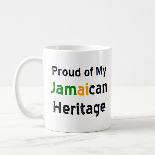jamaican heritage coffee mug (Left)