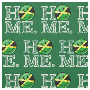 Jamaican Home Smiling Flag House Warmer Fabric