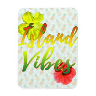 Jamaican Island Vibes Magnet
