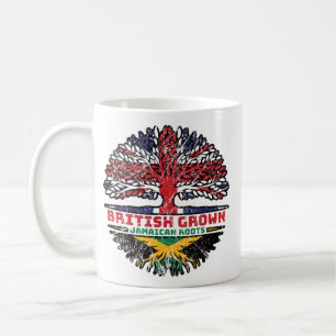 Jamaican Jamaica Uk United Kingdom British Tree Coffee Mug
