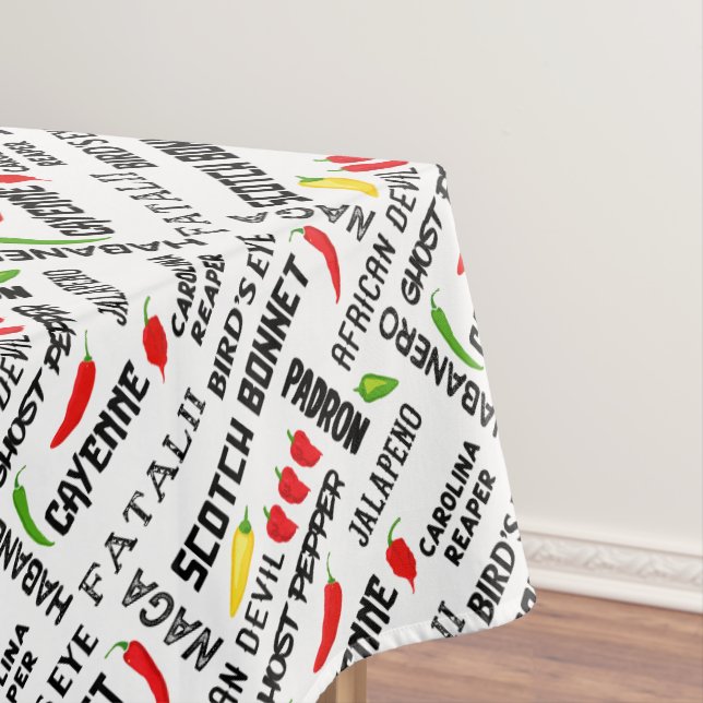 Jamaican Kitchen Caribbean Spices Tablecloth (In Situ)