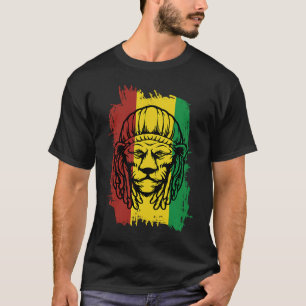 Jamaican Lion Multi Coloured T-Shirt