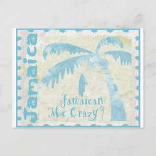 Jamaican Me Crazy Postcard