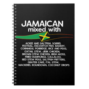 Jamaican Mixed With Jamaica Proud Notebook