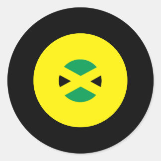 Jamaican Mod Round Sticker