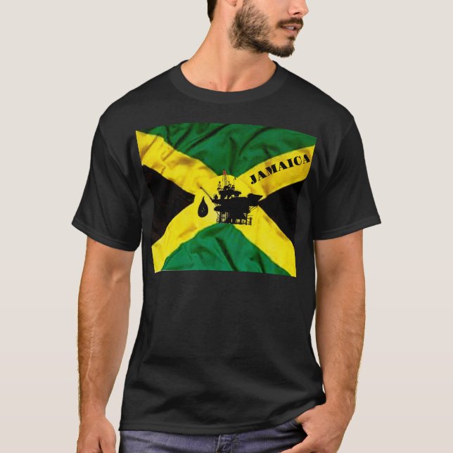 JAMAICAN OIL  T-Shirt (Front)
