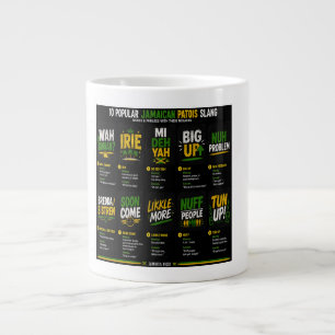 Jamaican Patois Slang  Large Coffee Mug