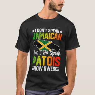 Jamaican Patois Wah Gwaan Caribbean Island Slang T-Shirt
