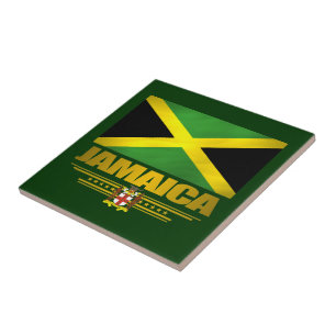 Jamaican Pride Ceramic Tile/Coaster Tile