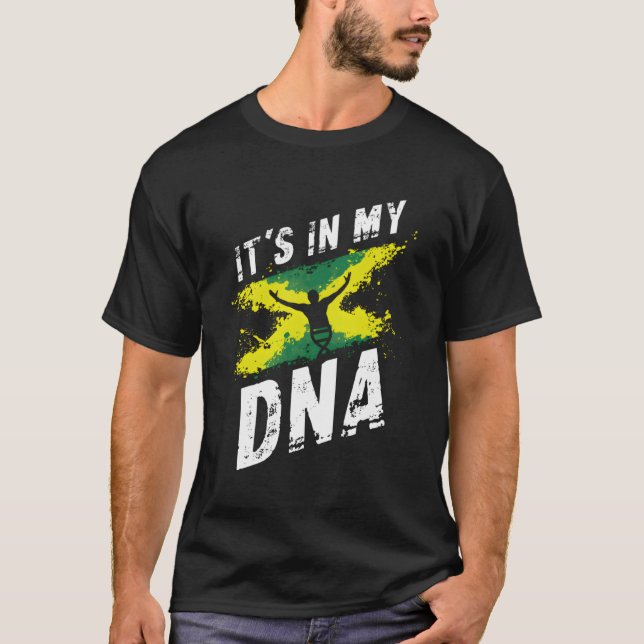 Jamaican Pride Jamaica Flag T-Shirt (Front)
