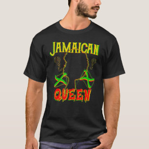 Jamaican Queen Mother's Day Women Jamaica Independ T-Shirt
