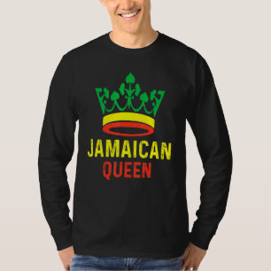 Jamaican Queen Proud Jamaica Women Vintage Jamaica T-Shirt
