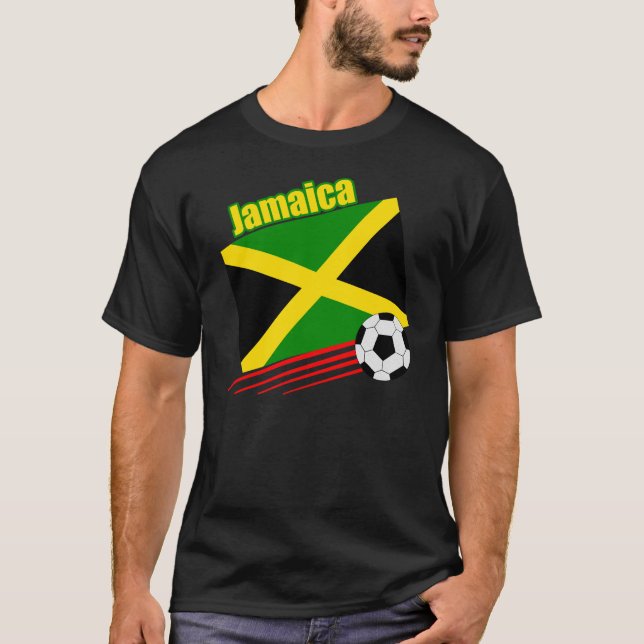 Jamaican Soccer Team T-Shirt (Front)
