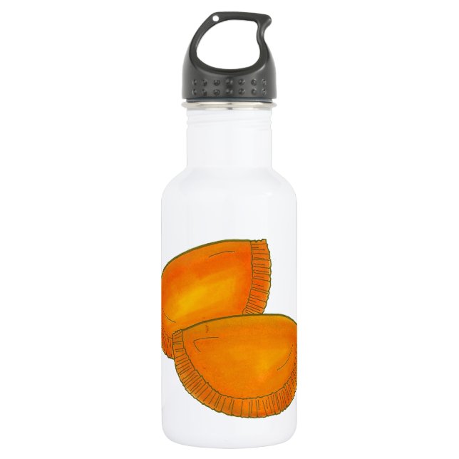 Jamaican Spicy Beef Patty Patties Jamaica Pastry 532 Ml Water Bottle (Front)