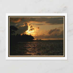 Jamaican Sunset Postcard