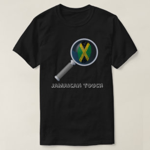 Jamaican touch fingerprint flag T-Shirt