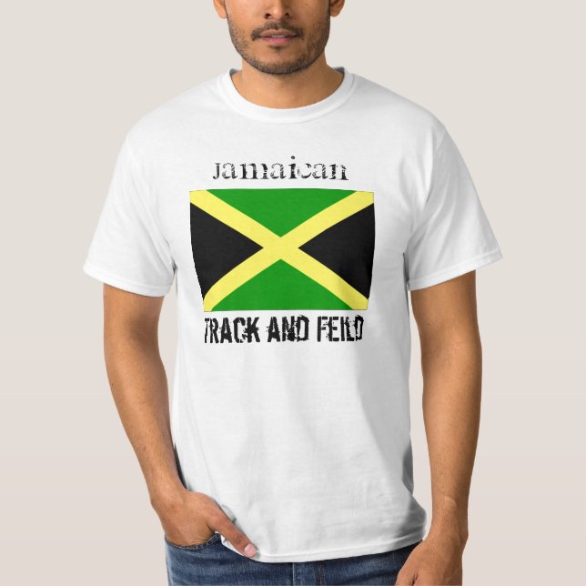 Jamaican Track and Feild T-Shirt (Front)
