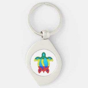 Jamaican Turtle Key Ring