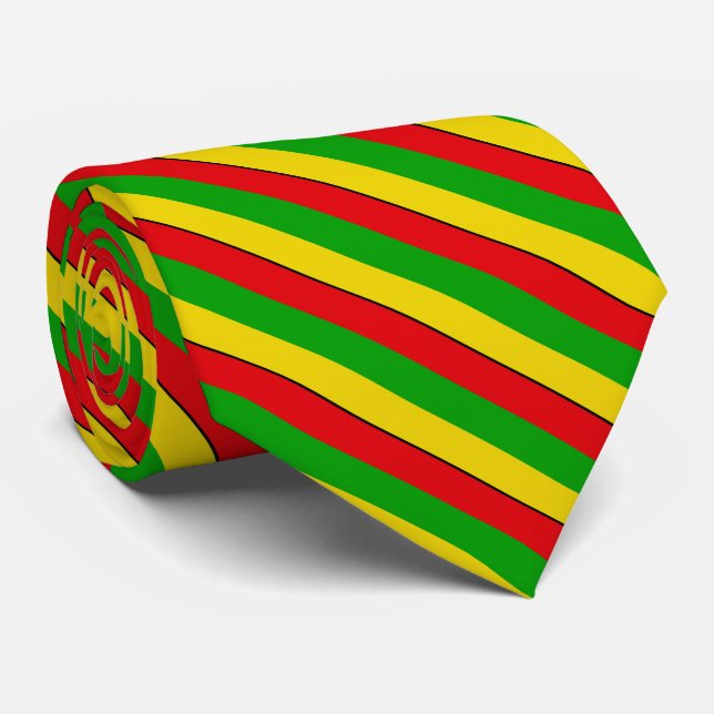 Jamaican Wedding Tie (Rolled)