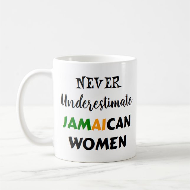 jamaican women coffee mug (Left)