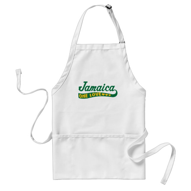 jamaicaonelove standard apron (Front)