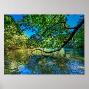 Jamaica's Blue Lagoon, Port Antonio Poster