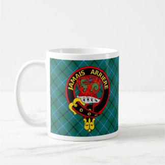 "Jamais Arrière" Ancient Douglas Tartan mug