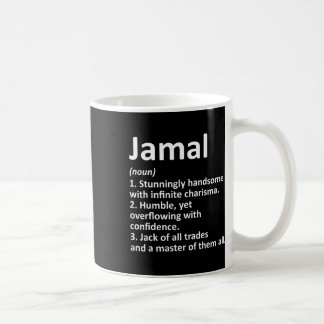 Jamal Definition Personalised Name Funny Birthday  Coffee Mug