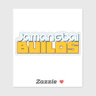 Jamangbai BUILDS Logo Sticker