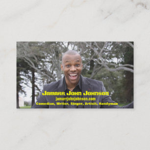 Jamarr John Johnson Business Card