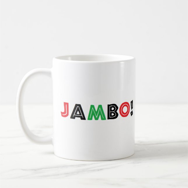 jambo coffee mug (Left)