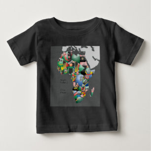 Jambo Habari Africa ! I Love Africa Baby T-Shirt