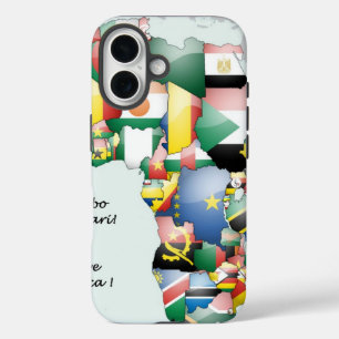 Jambo Habari Africa ! I Love Africa iPhone 16 Case