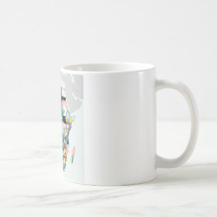 Jambo Habari Africa ! I Love Africa Coffee Mug