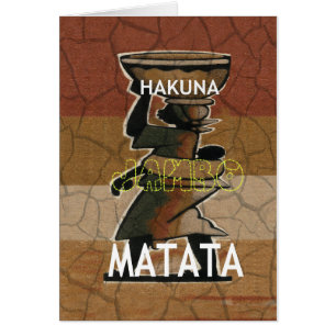 Jambo Habari Hakuna Matata.