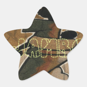 Jambo Habari Hakuna Matata. Star Sticker