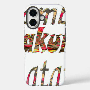 Jambo Hakuna Matata African Vintage Art Print iPhone 16 Case