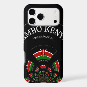 Jambo Kenya Hakuna Matata National Flag Abstract