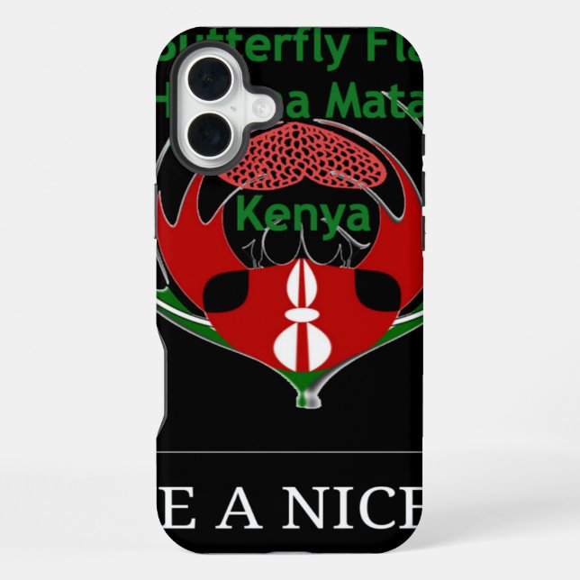 Jambo Kenya iPhone Case (Back)