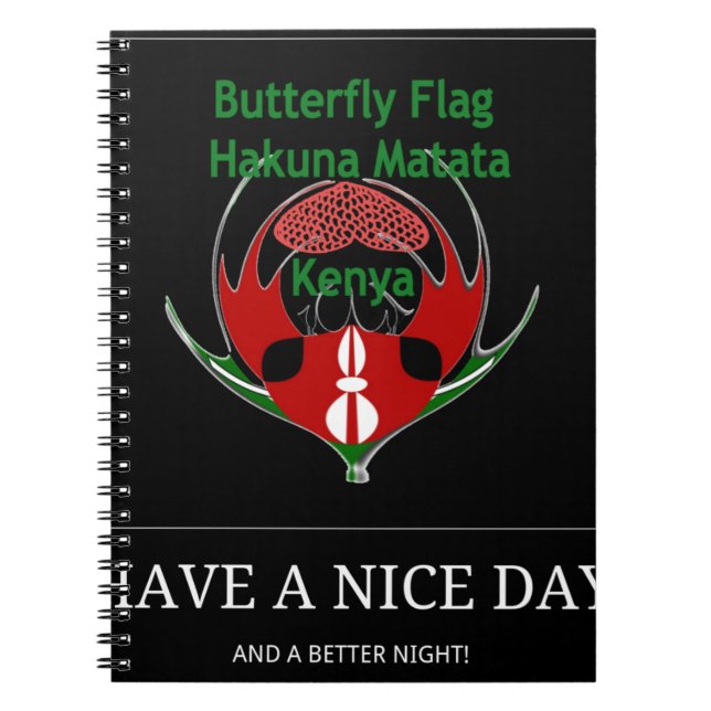 Jambo Kenya Notebook (Front)