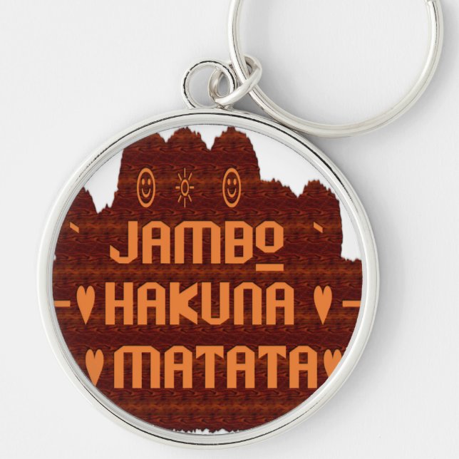 jambo MATATa.png Key Ring (Front)