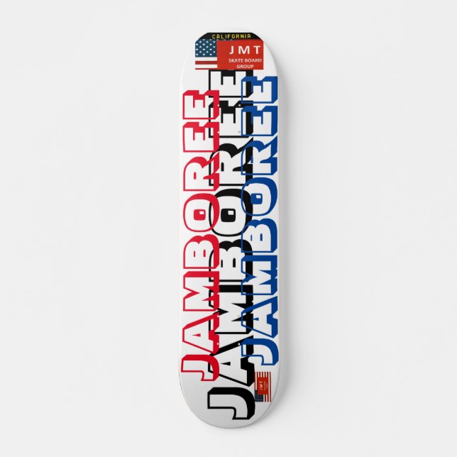 JAMBOREE 7 3/4" Skateboard Deck (Front)
