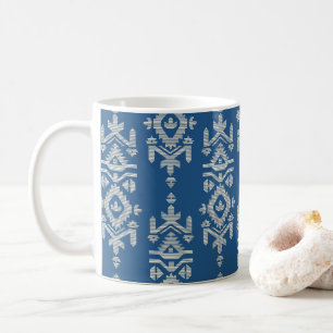 Jamdani Print Folk Pattern Coffee Mug