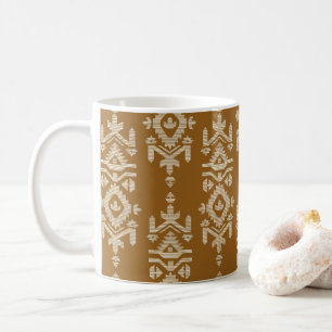 Jamdani Print Folk Pattern Coffee Mug